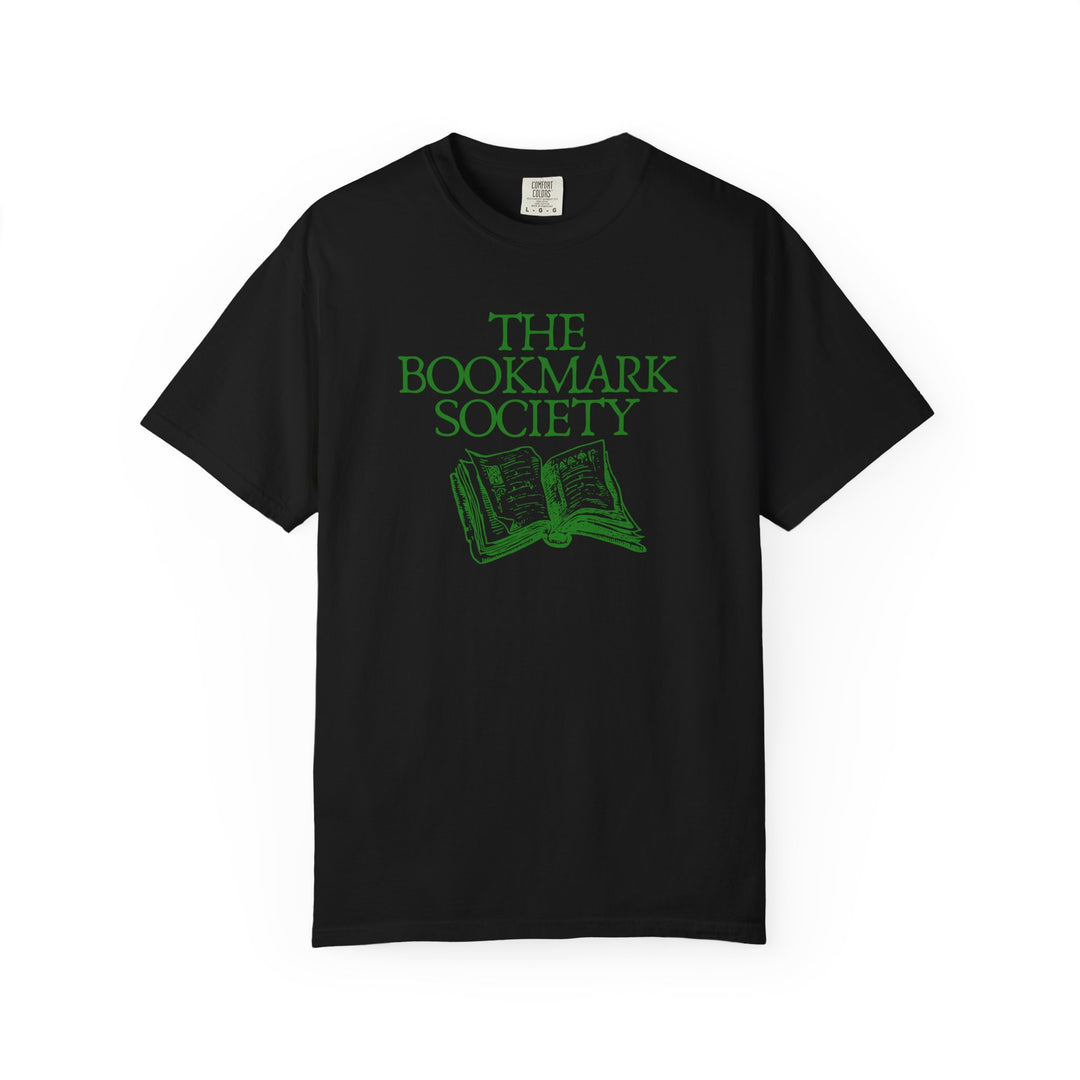 Book Lover T-Shirt — “The Bookmark Society”