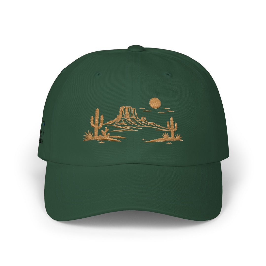 Dad Cap — Golden Desert Landscape