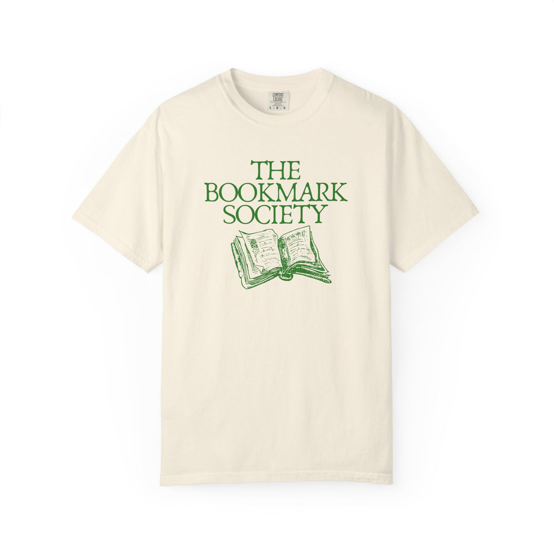 Book Lover T-Shirt — “The Bookmark Society”