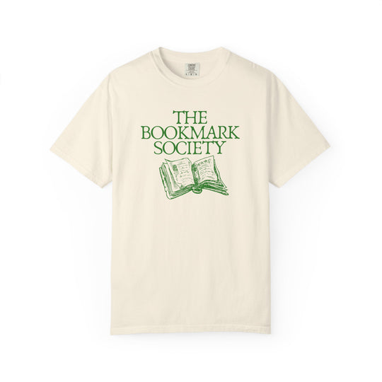 Book Lover T-Shirt — “The Bookmark Society”