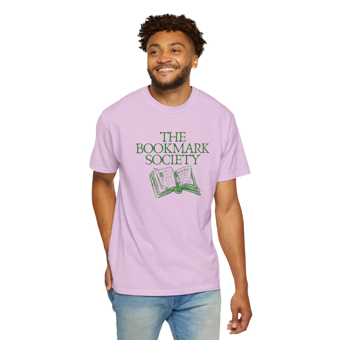 Book Lover T-Shirt — “The Bookmark Society”