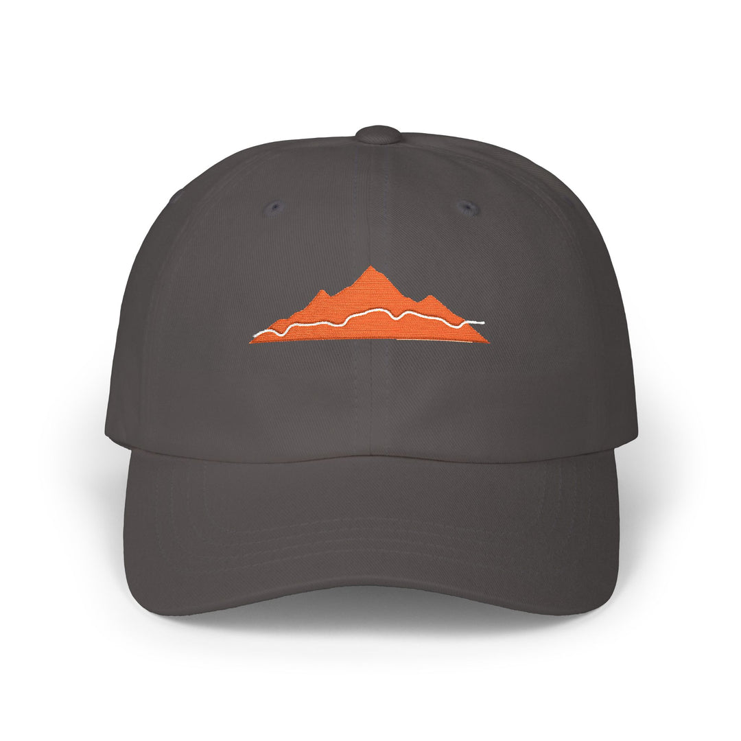 Dad Cap — Orange Mountain Embroidered Hat