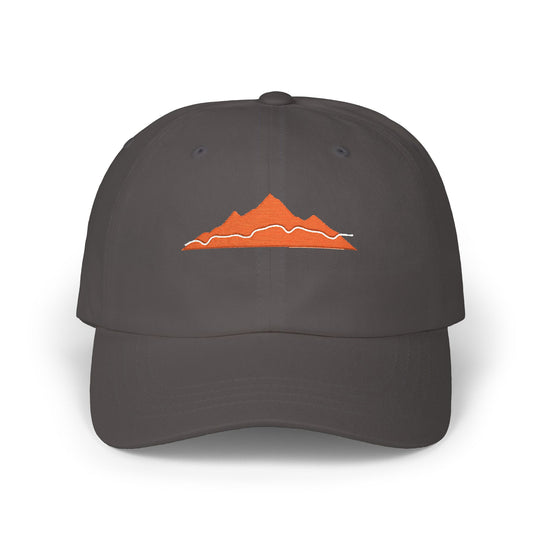 Dad Cap — Orange Mountain Embroidered Hat