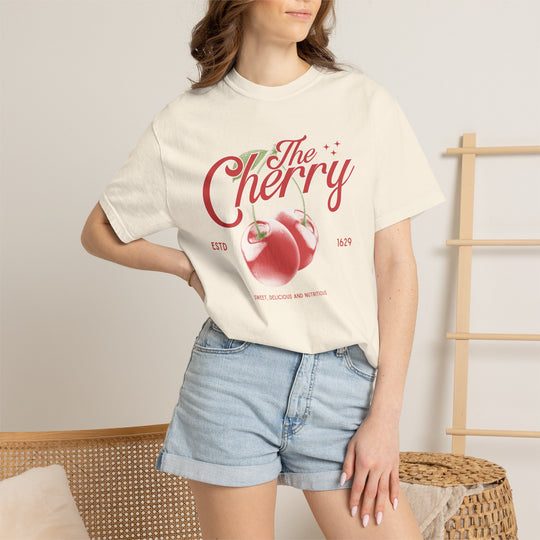 Retro Cherry Graphic T-Shirt