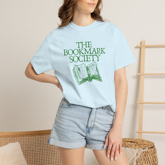 Book Lover T-Shirt — “The Bookmark Society”