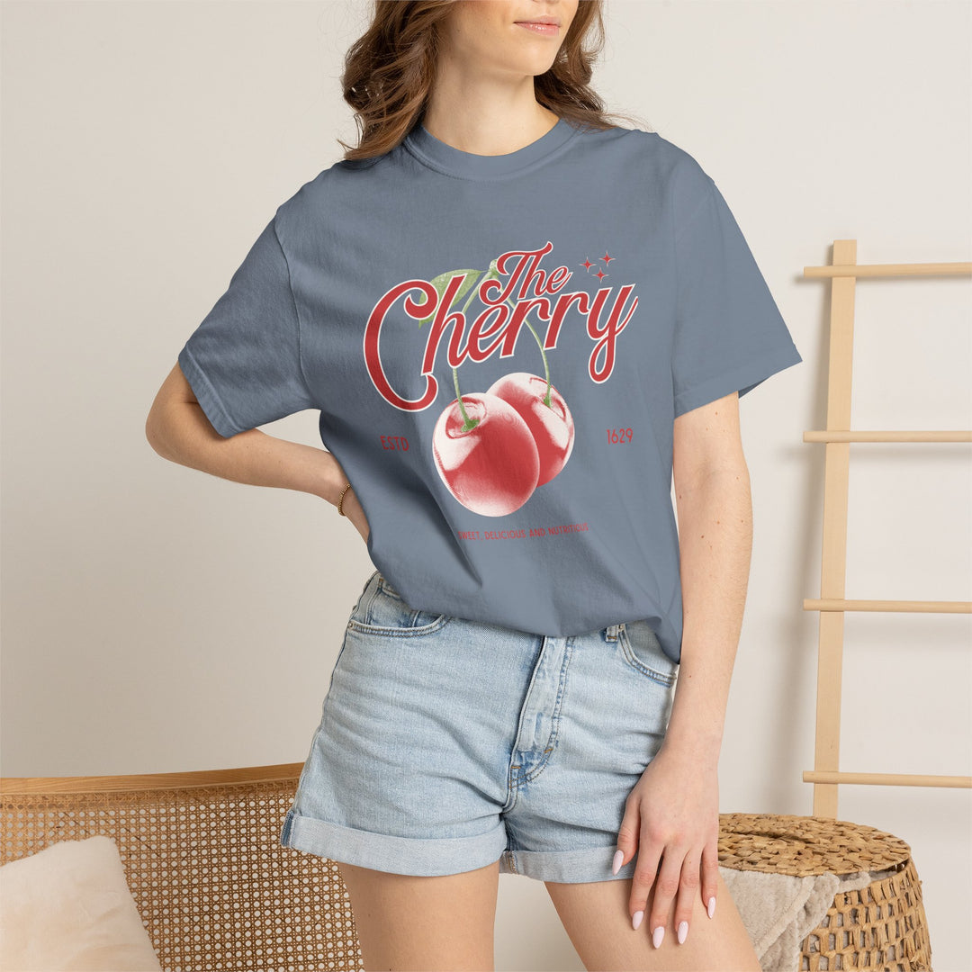Retro Cherry Graphic T-Shirt