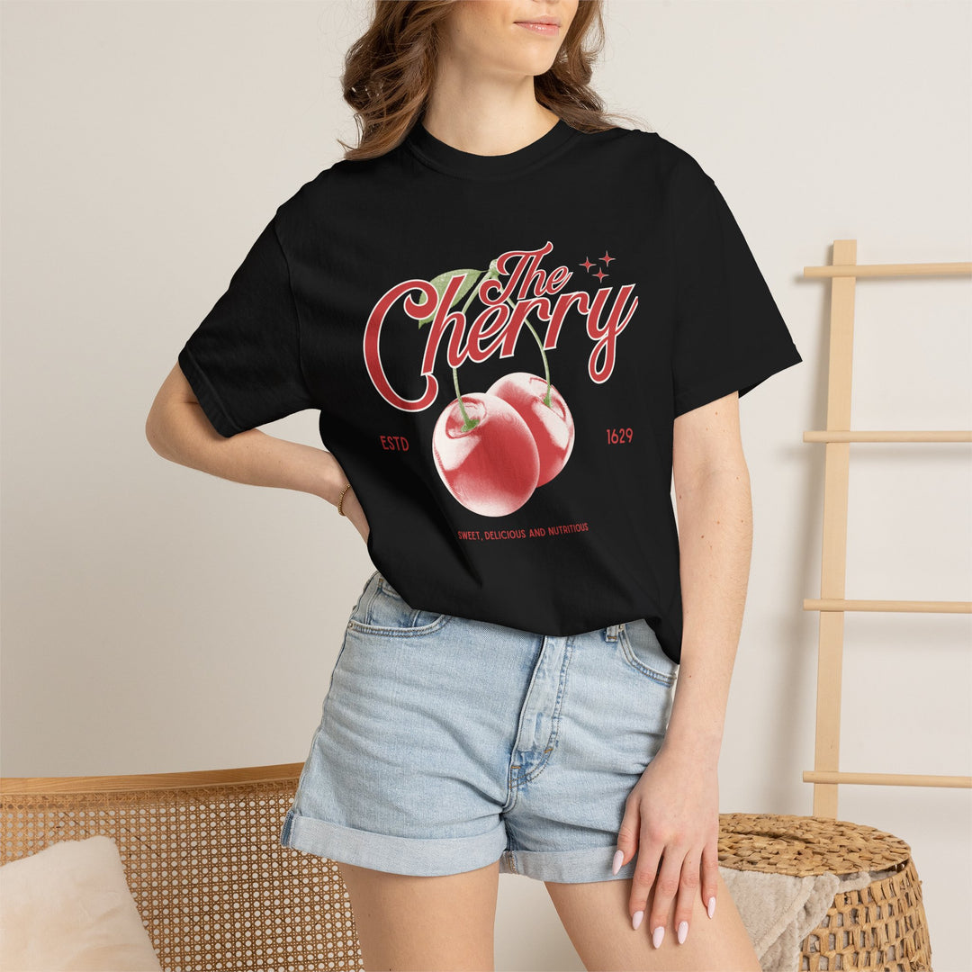 Retro Cherry Graphic T-Shirt