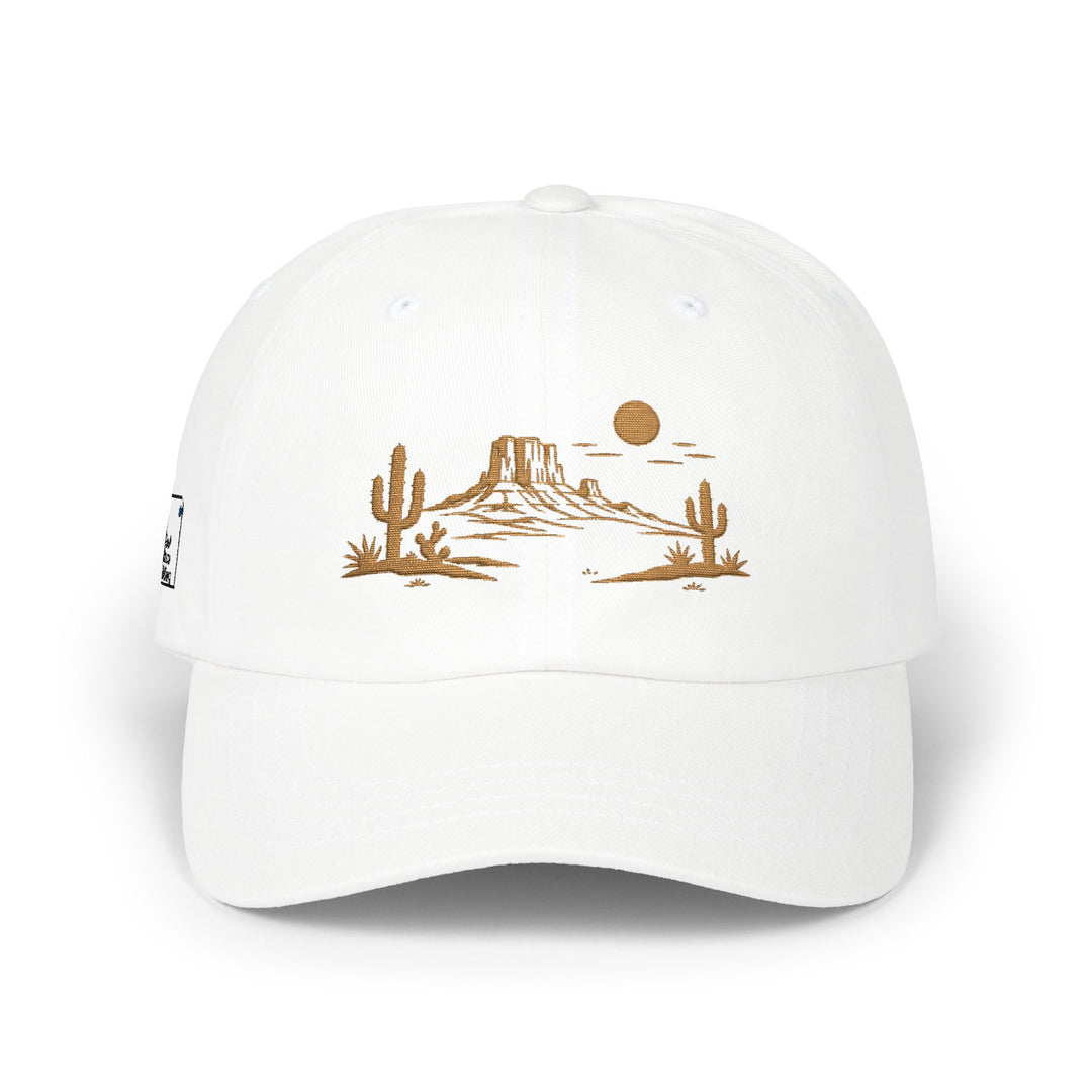 Dad Cap — Golden Desert Landscape