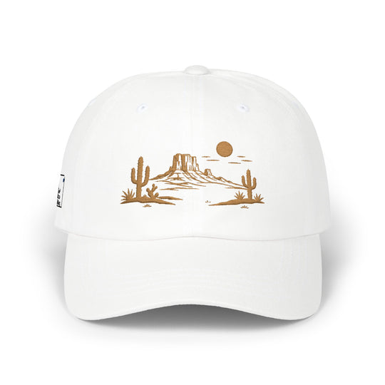 Dad Cap — Golden Desert Landscape