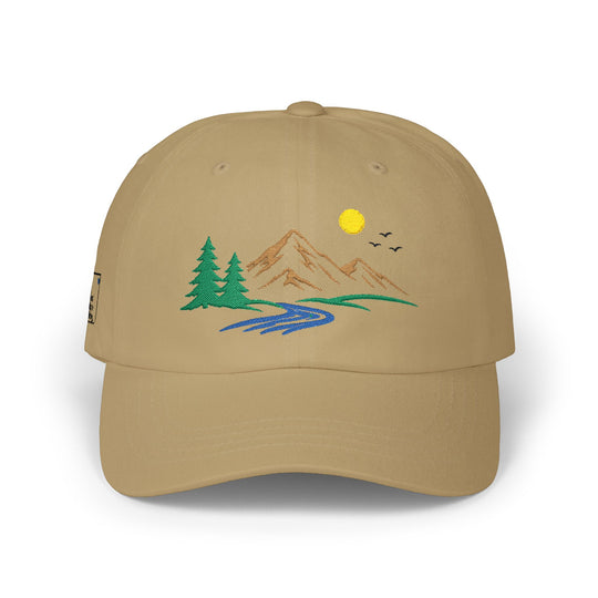 Dad Cap — Mountain, Pine &amp; River Hat