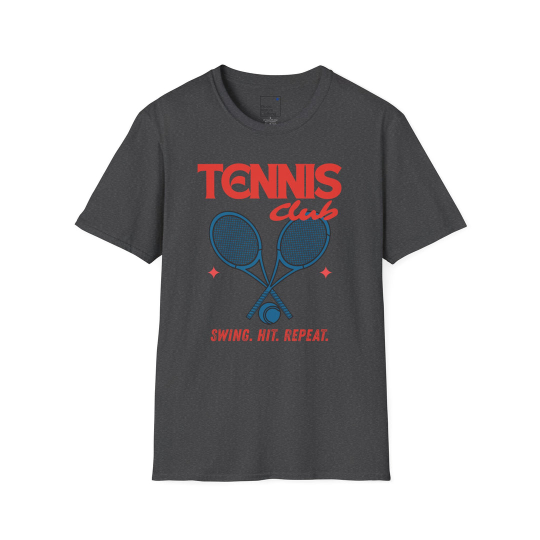 Tennis Club Graphic Tee (Swing. Hit. Repeat.)