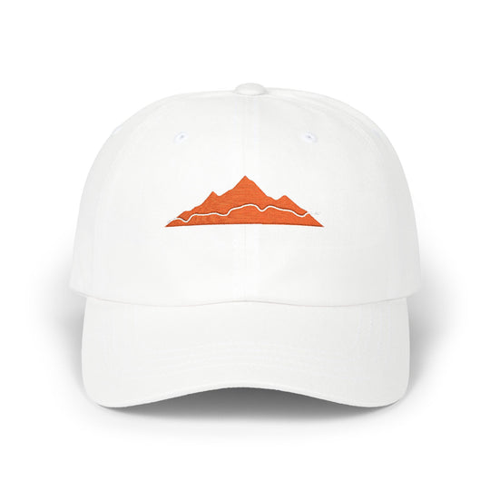 Dad Cap — Orange Mountain Embroidered Hat