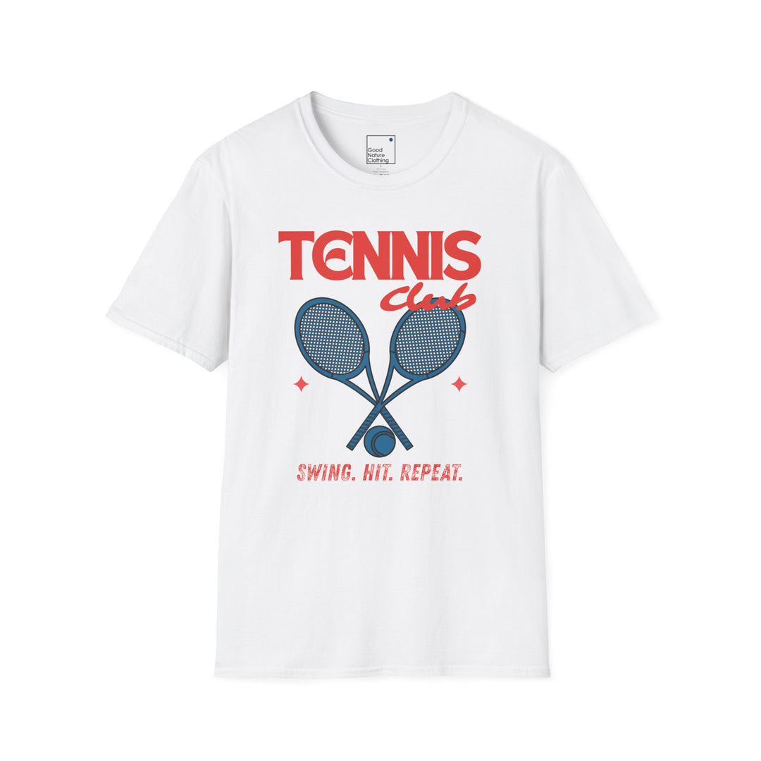 Tennis Club Graphic Tee (Swing. Hit. Repeat.)