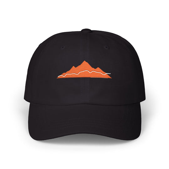 Dad Cap — Orange Mountain Embroidered Hat