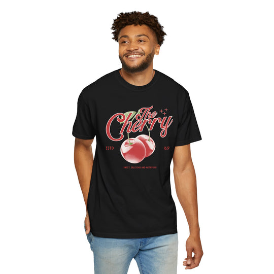 Retro Cherry Graphic T-Shirt