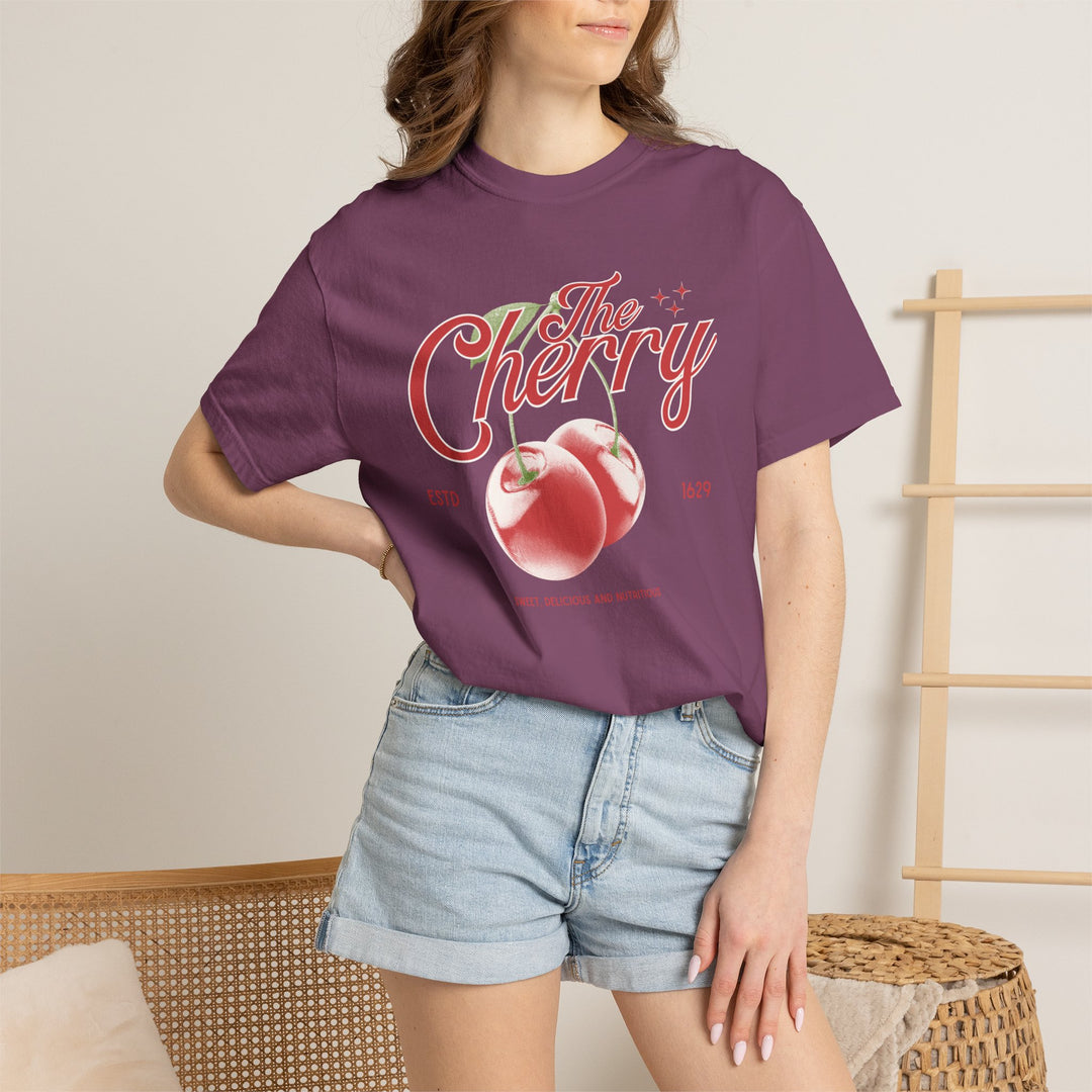 Retro Cherry Graphic T-Shirt