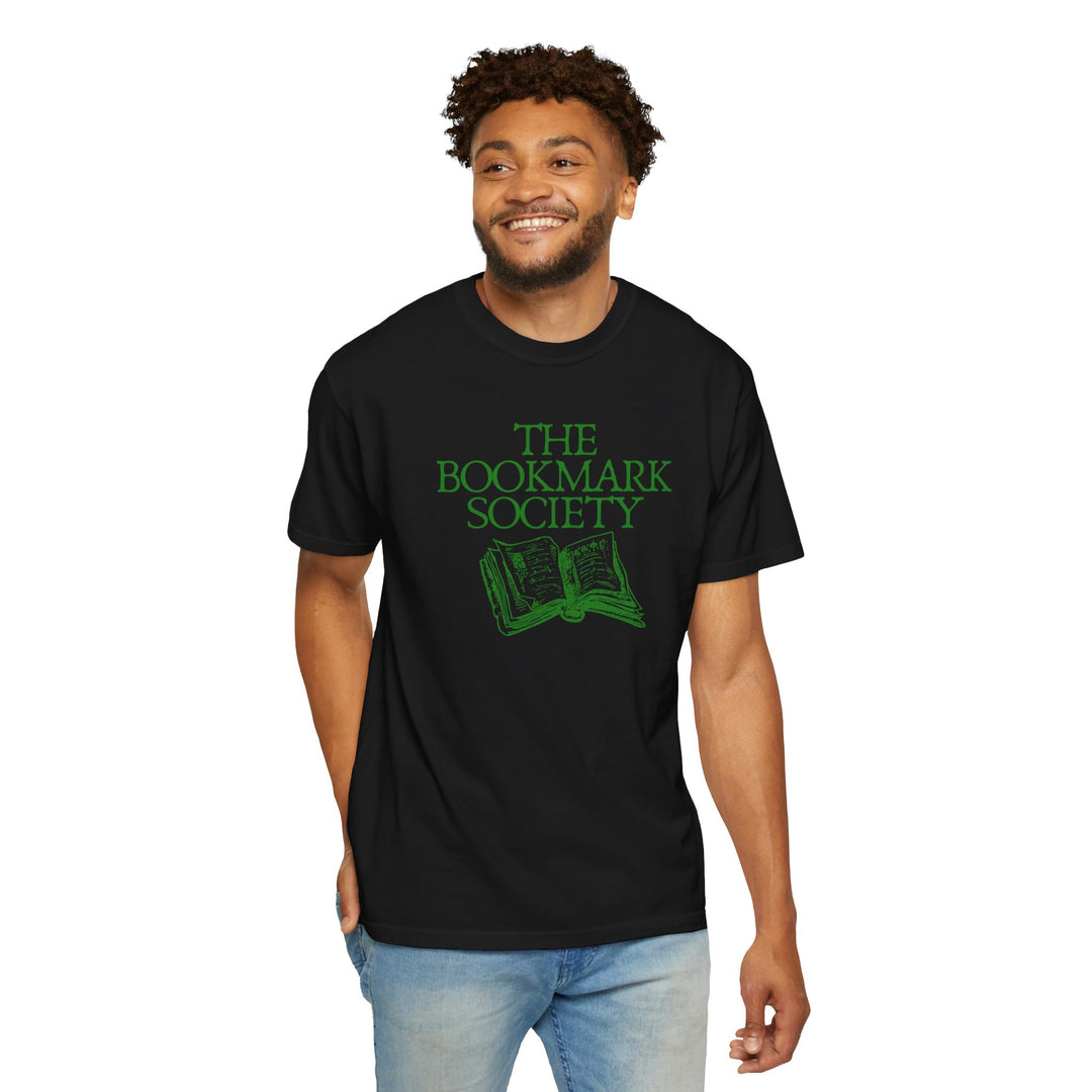 Book Lover T-Shirt — “The Bookmark Society”
