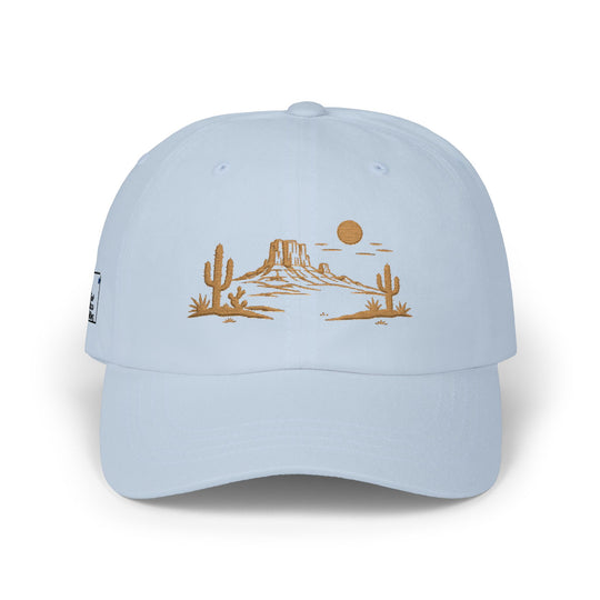 Dad Cap — Golden Desert Landscape