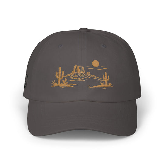 Dad Cap — Golden Desert Landscape