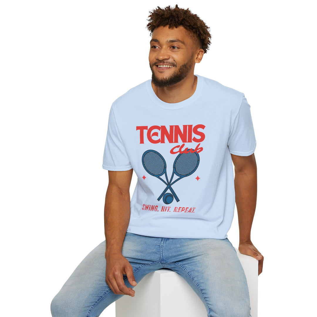 Tennis Club Graphic Tee (Swing. Hit. Repeat.)