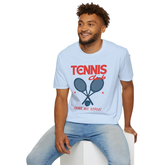 Tennis Club Graphic Tee (Swing. Hit. Repeat.)