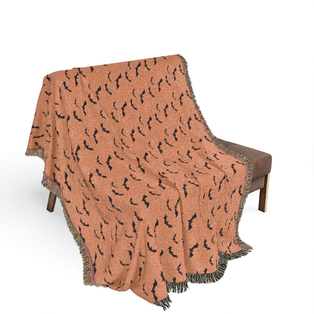 Spooky Woven Blanket