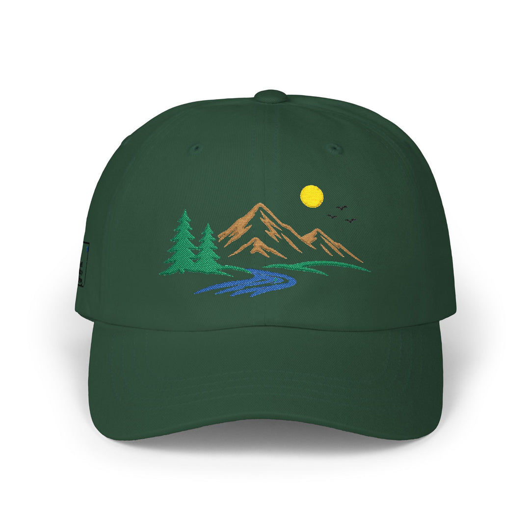 Dad Cap — Mountain, Pine &amp; River Hat