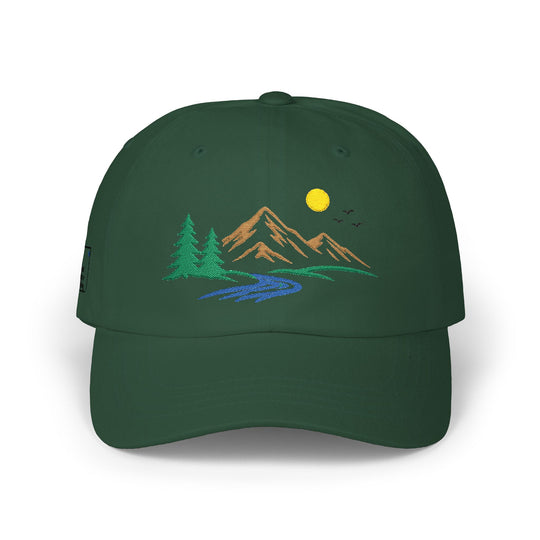 Dad Cap — Mountain, Pine &amp; River Hat