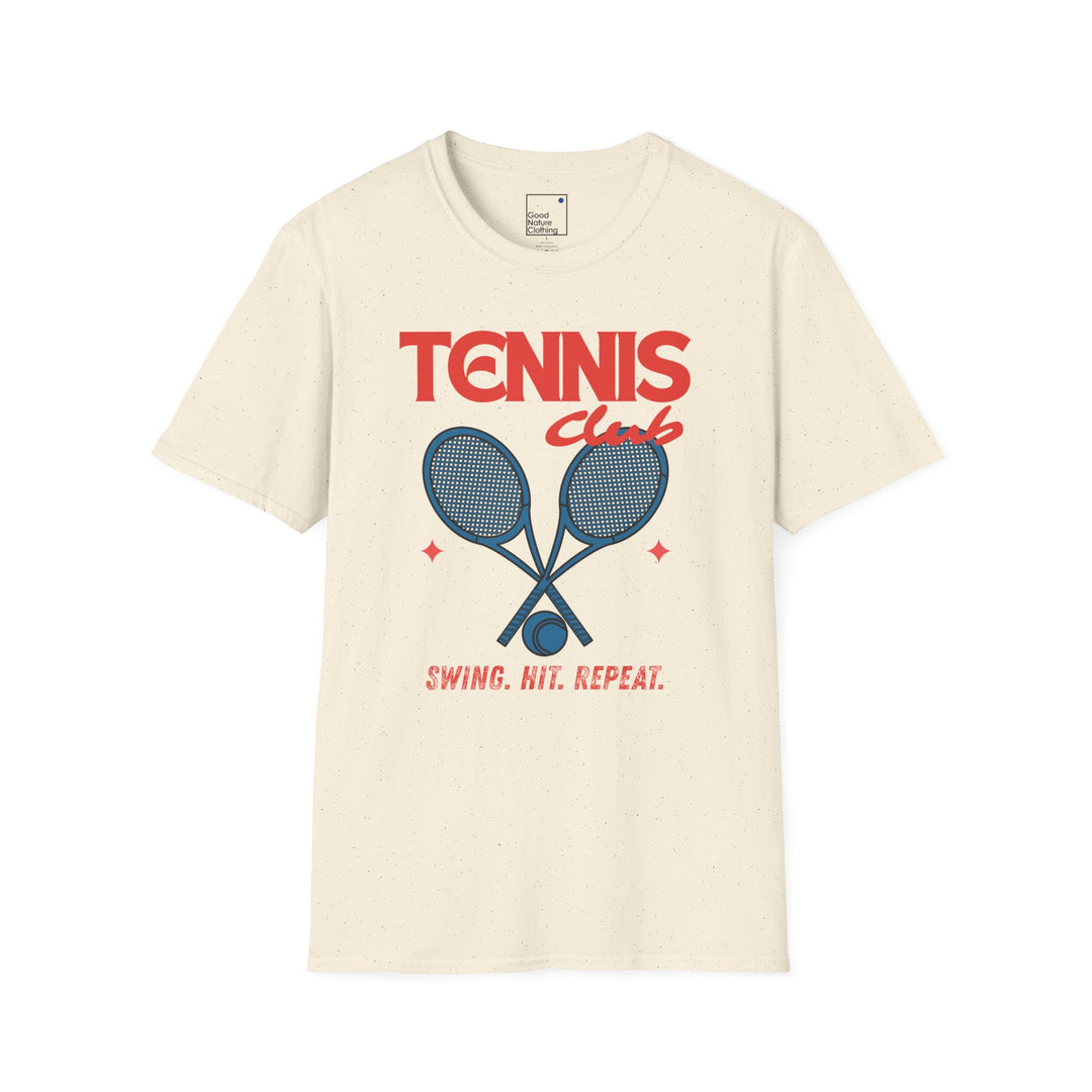 Tennis Club Graphic Tee (Swing. Hit. Repeat.)