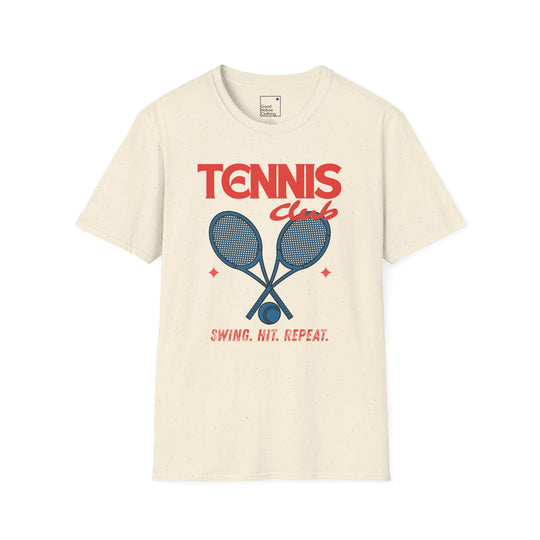 Tennis Club Graphic Tee (Swing. Hit. Repeat.)