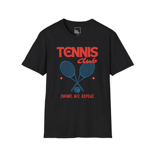 Tennis Club Graphic Tee (Swing. Hit. Repeat.)