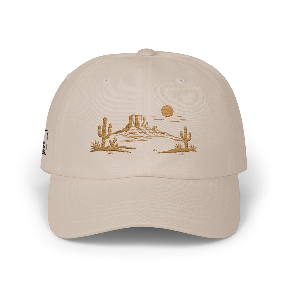 Dad Cap — Golden Desert Landscape