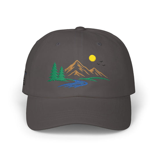 Dad Cap — Mountain, Pine &amp; River Hat