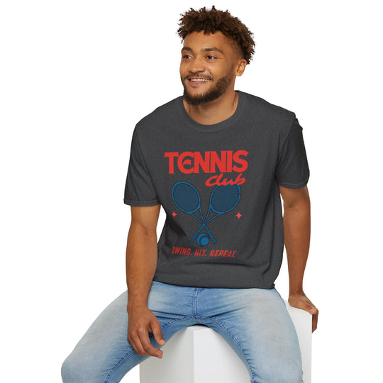 Tennis Club Graphic Tee (Swing. Hit. Repeat.)