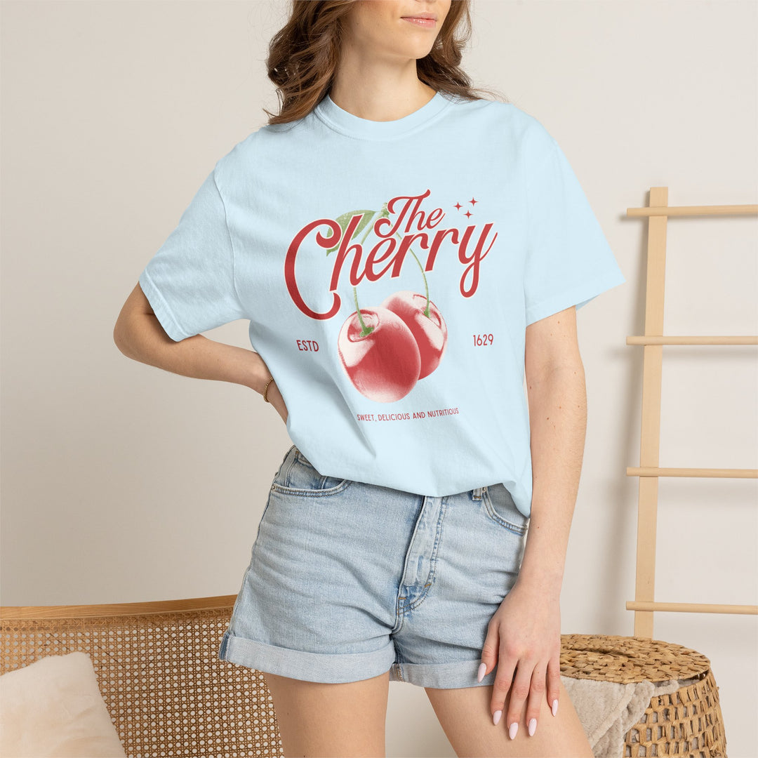 Retro Cherry Graphic T-Shirt