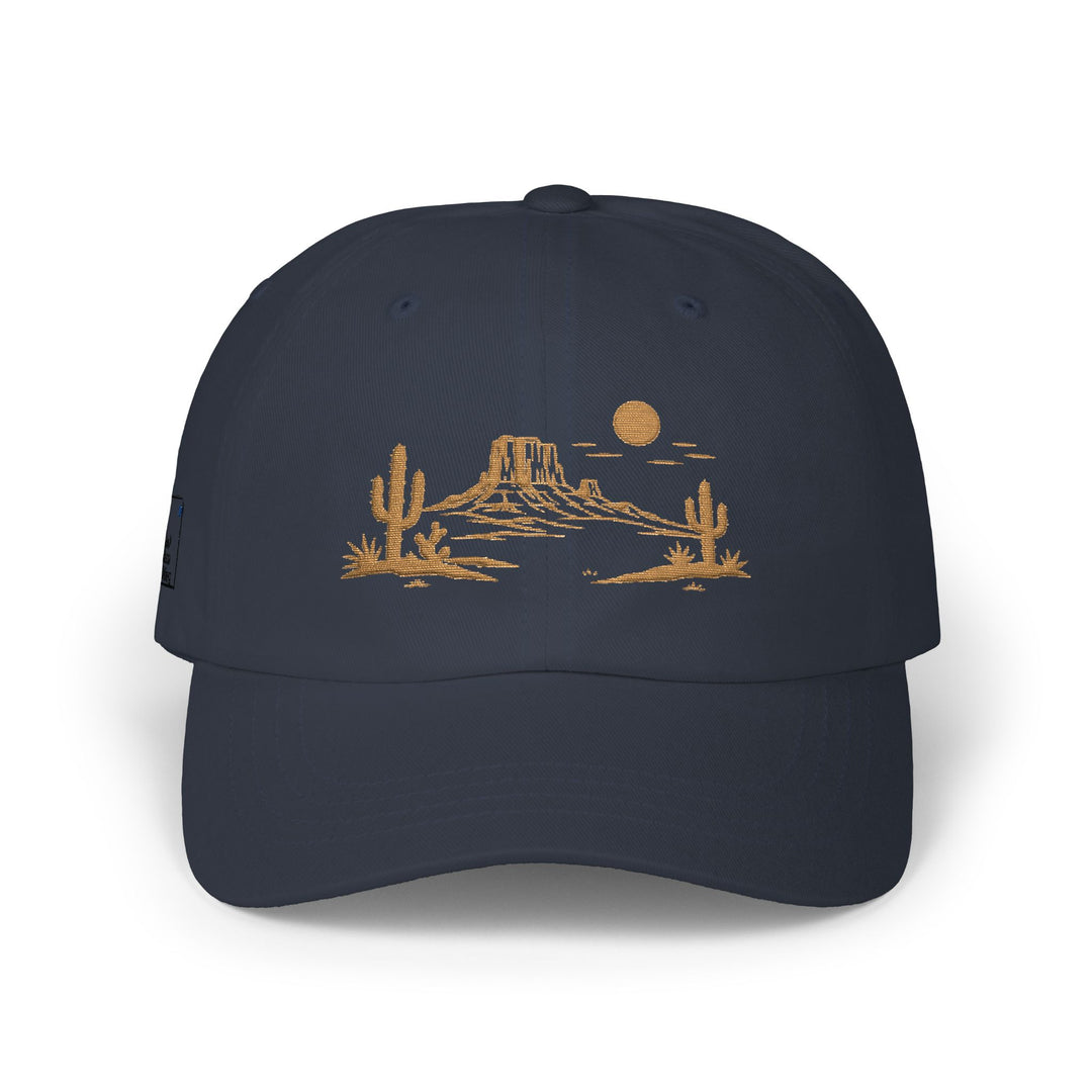 Dad Cap — Golden Desert Landscape