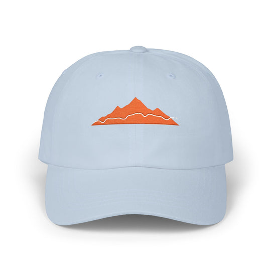 Dad Cap — Orange Mountain Embroidered Hat