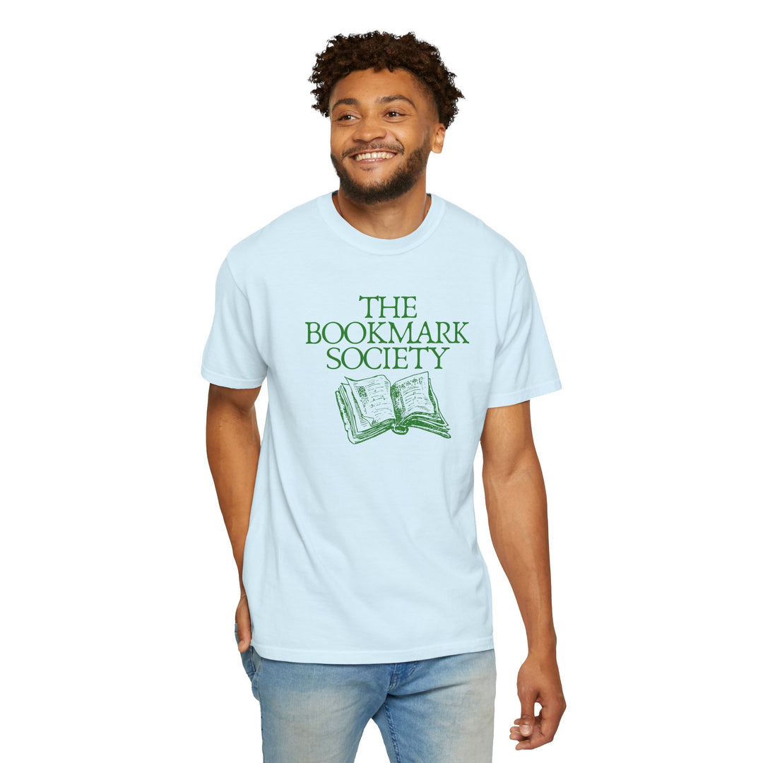 Book Lover T-Shirt — “The Bookmark Society”