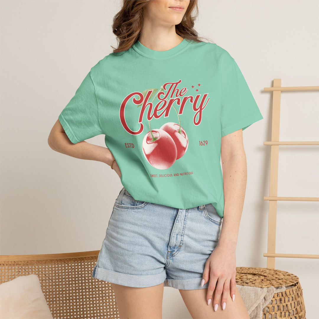 Retro Cherry Graphic T-Shirt
