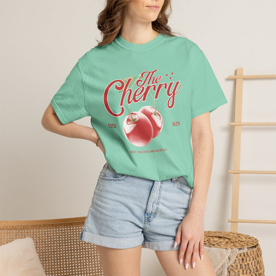 Retro Cherry Graphic T-Shirt