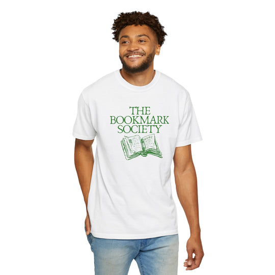 Book Lover T-Shirt — “The Bookmark Society”