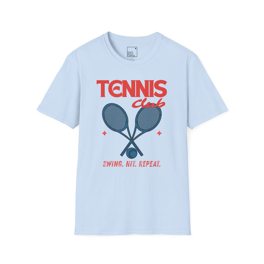Tennis Club Graphic Tee (Swing. Hit. Repeat.)