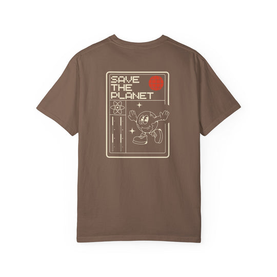 Unisex Garment-Dyed T-shirt | Save the Planet Tee