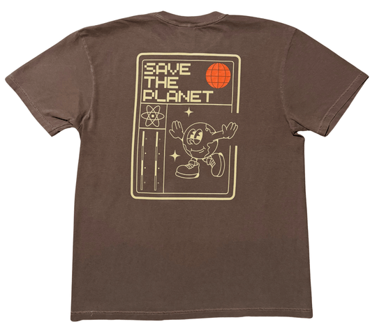 Unisex Garment-Dyed T-shirt - Save the Planet Tee